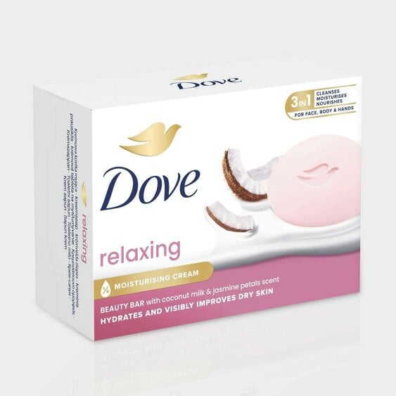 Dove Pink Moisturising Beauty Cream Bar for Soft & Smooth Skin, 6 x 90g, 4 Pack
