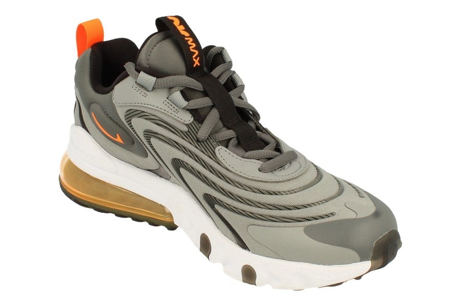 Nike Air Max 270 React Eng GS Cd6870  002 - Iron Grey Total Orange 002 - Photo 3