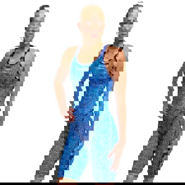 Funkita Girls Pebble Beach Fast Legs One Piece - Blue