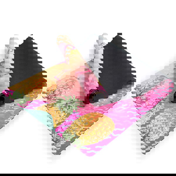 Myga Vegan Suede Yoga Mat – Luxurious Rubber Yoga Mat Available in 6 Stunning Patterns