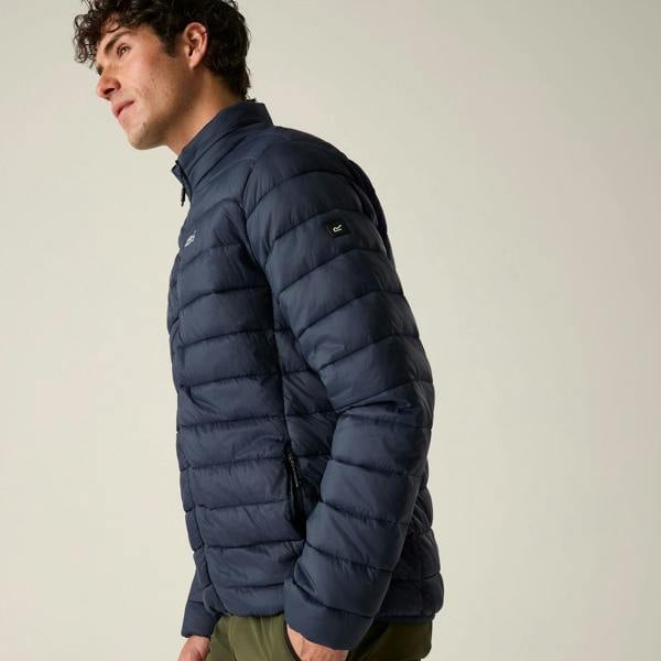 Regatta Mens Marizion Padded Jacket - Navy/Dusky Blue