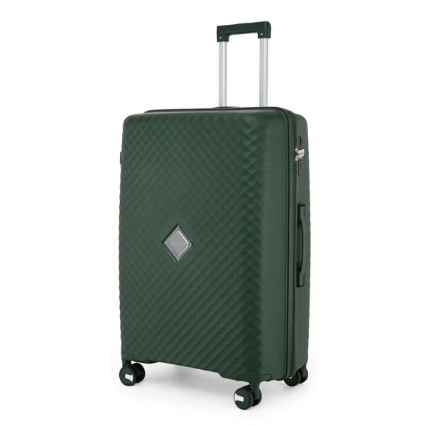 Infinity Luggage Dual 4 Wheel Robust Lightweight TSA Hard Shell Suitcase Luggage Travel Bags Set