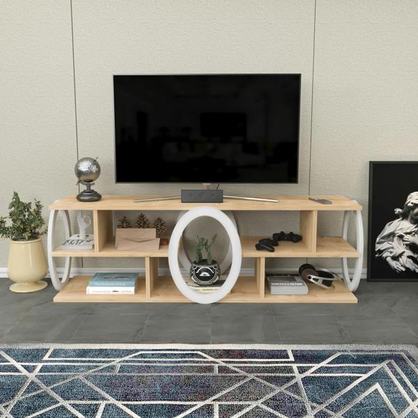 Decorotika Fale Modern TV Stand TV Unit for TV's up to 60"