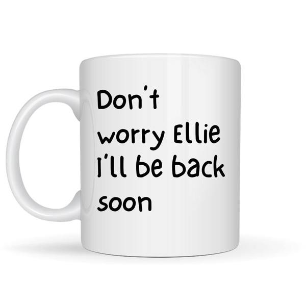 Personalised You're Own Words Funny Mug Gift | Friend Colleague