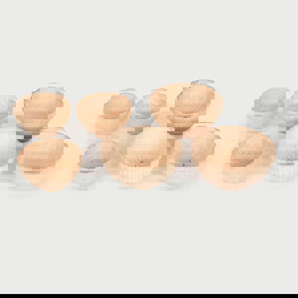 tickit Natural Wooden Bowls