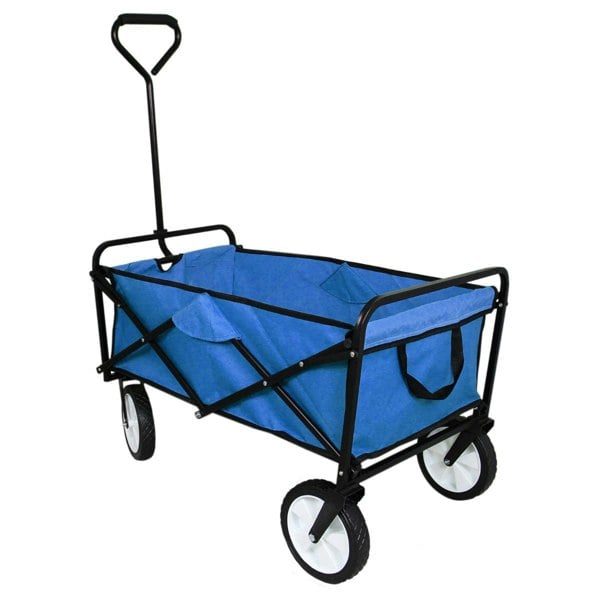 Monstershop Foldable Garden Cart - Blue