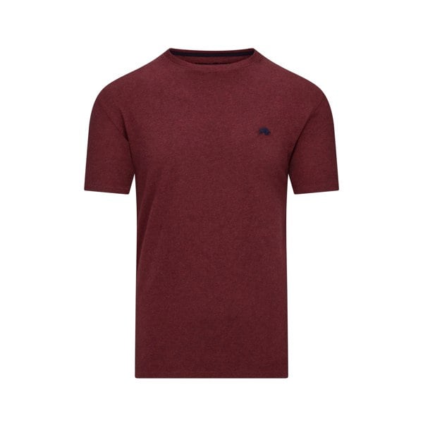 Raging Bull Mens Classic Organic T-Shirt - Claret