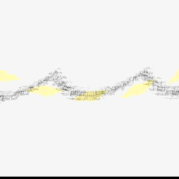 T. H. Baker 9ct Two Colour Gold 18 Inch Twisted Chain 2.15.8684