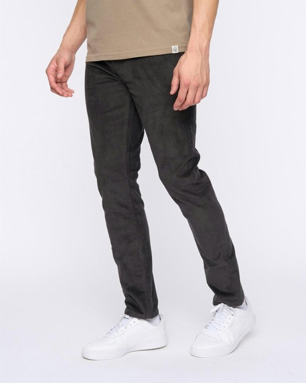 Duck and Cover Cordsome Trousers - Anthracite