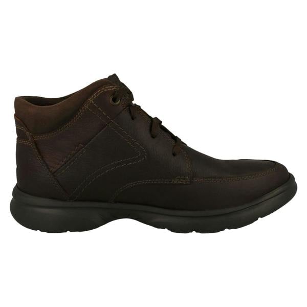 Clarks Mens Clarks Ortholite Featured Lace Up Ankle Boots Bradley Mid
