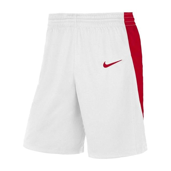 Nike Mens Basketball Shorts - White/Red - 