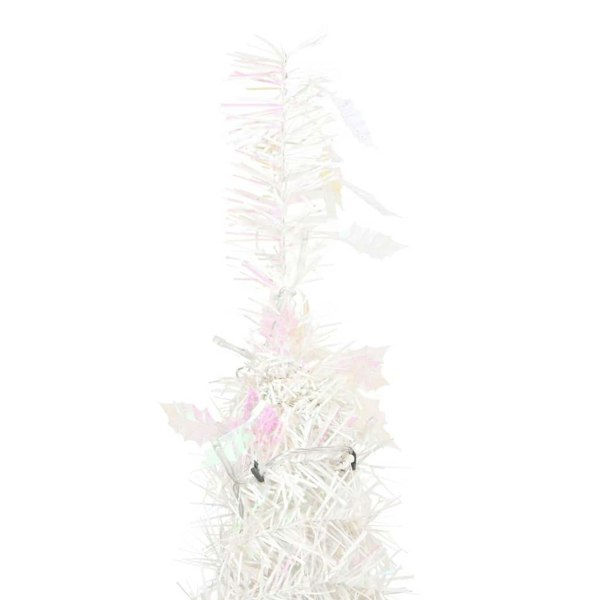 Berkfield Artificial Christmas Tree Pop-up 150 LEDs White 180 cm