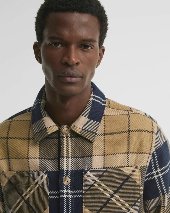 Barbour Oversized Tartan Overshirt - Birchwood Dress Tartan