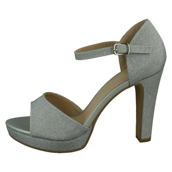 Anne Michelle Ladies Anne Michelle High Heel Platform Mule Sandal F12047