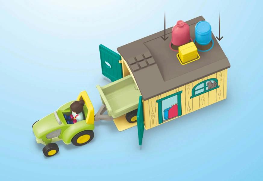 Playmobil Junior Farm Adventure with Tractor & Animal Friends