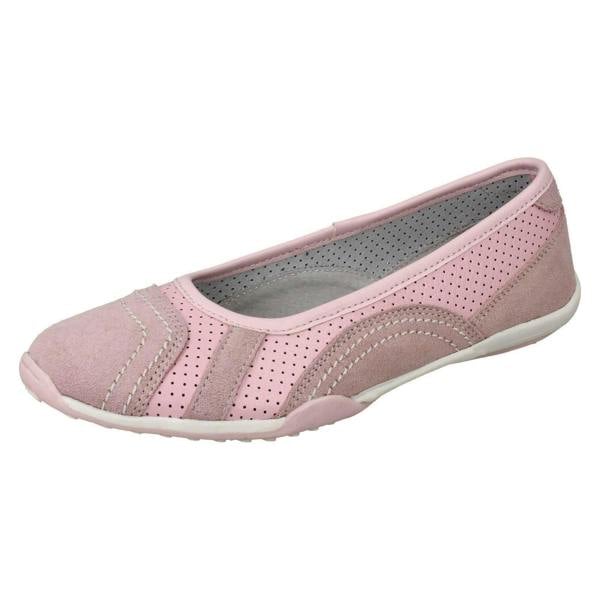 Down to Earth Ladies Down To Earth Flat Ballerina Shoes