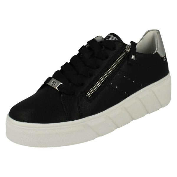Revloution Womens Rieker Revolution Lace Up Trainers W0505