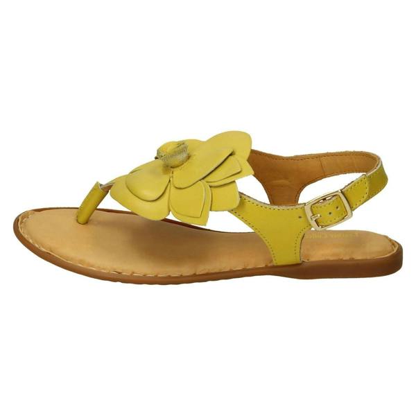 Leather Collection Ladies Leather Collection Toepost Sandals F00207