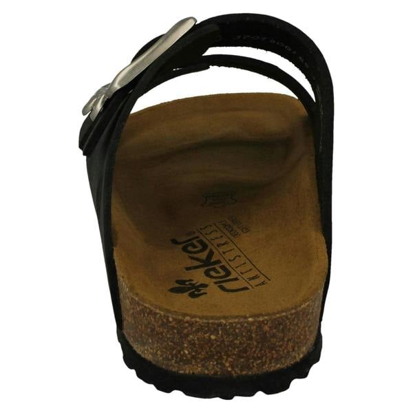 Rieker Ladies Rieker Adjustable Buckle Strapped Mule Sandals V8084