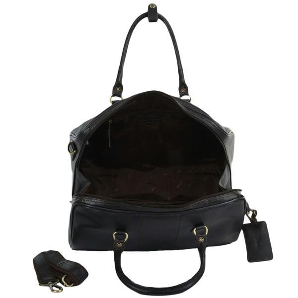 Ashwood Medium Weekend Real Leather Holdall: Harry