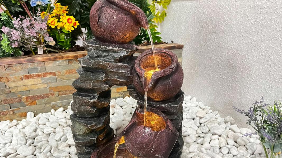 Tranquillity Water Features Copper Dale Falls Traditional Water Feature