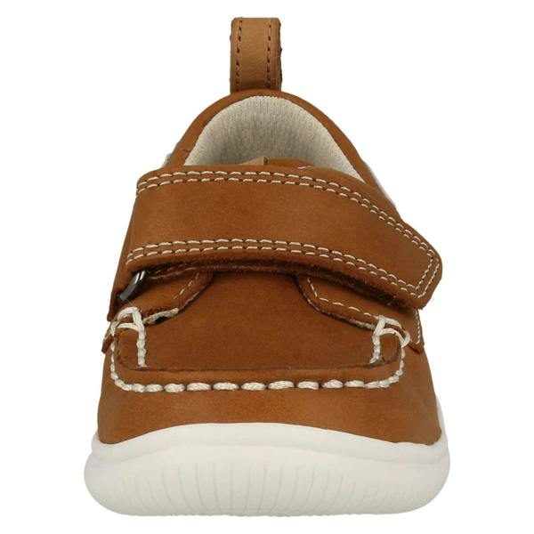 Clarks Boys Clarks Casual Boat Style Shoe Cloud Snap