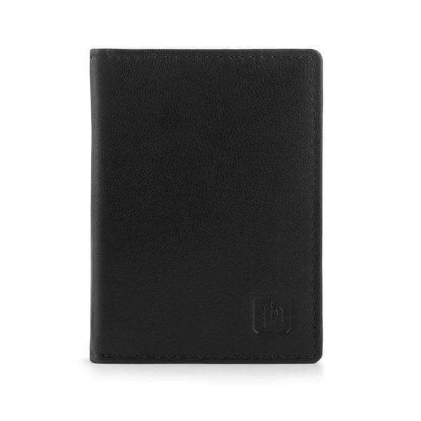 Leather Credit Card Holder Black-1