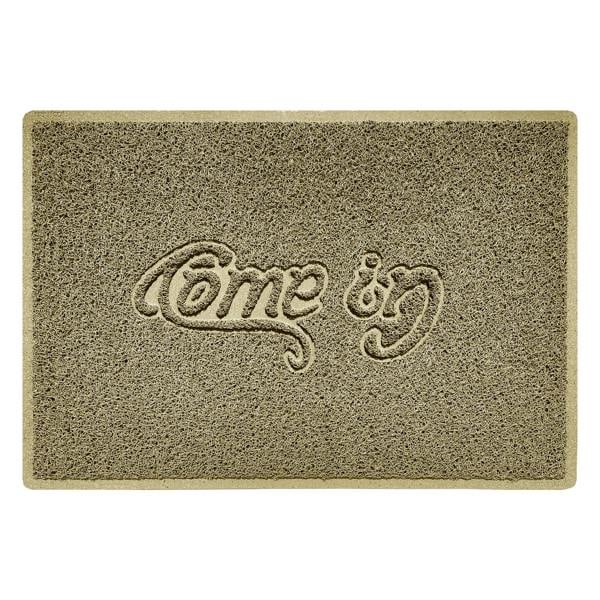 Nicoman "Come In" Grey Spaghetti Door Mat