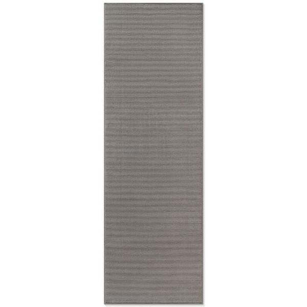 Hanse Home Perles Shortpile Grey Rug Dolomite – Modern Striped