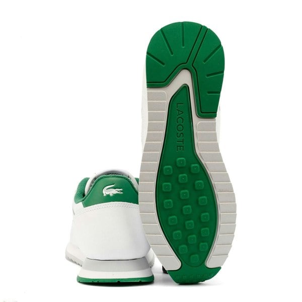 Lacoste 49SMA0013-082 Men's LINETRACK White/Green