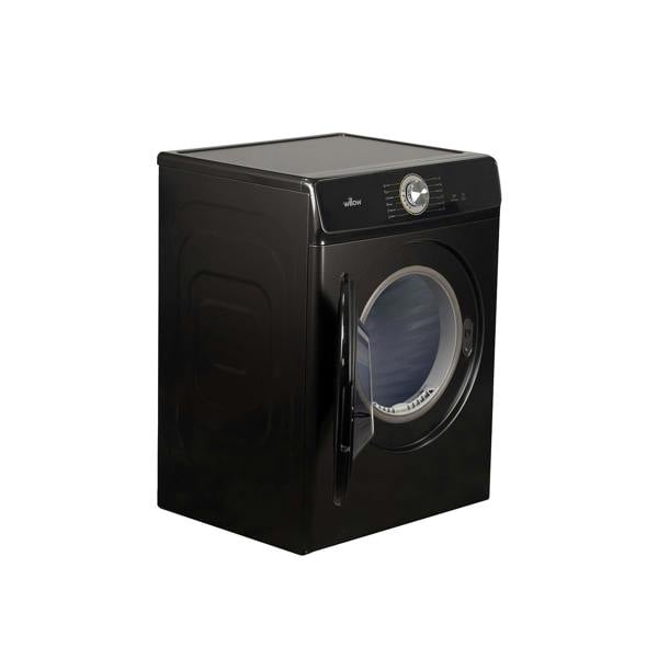 Willow 8kg Vented Tumble Dryer W8TDB - Black