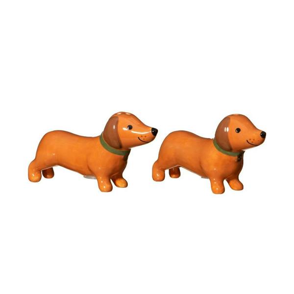 Dachshund Salt And Pepper Shakers - alternative angle