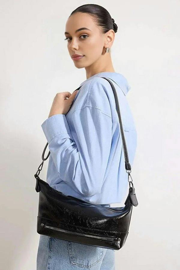 WOVCOR Zipper Detail Women's Mini Shoulder Bag