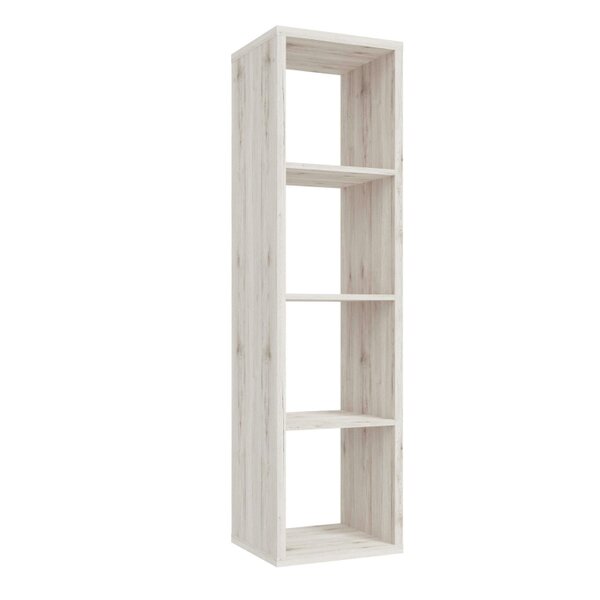 Wyld Haus Mauro 3 Shelves Storage Unit in Sand Oak