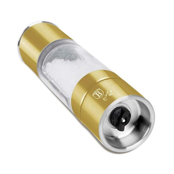 Berlinger Haus 2in1 Salt & Pepper Mill Berlinger Haus BH8723 Hammered Gold