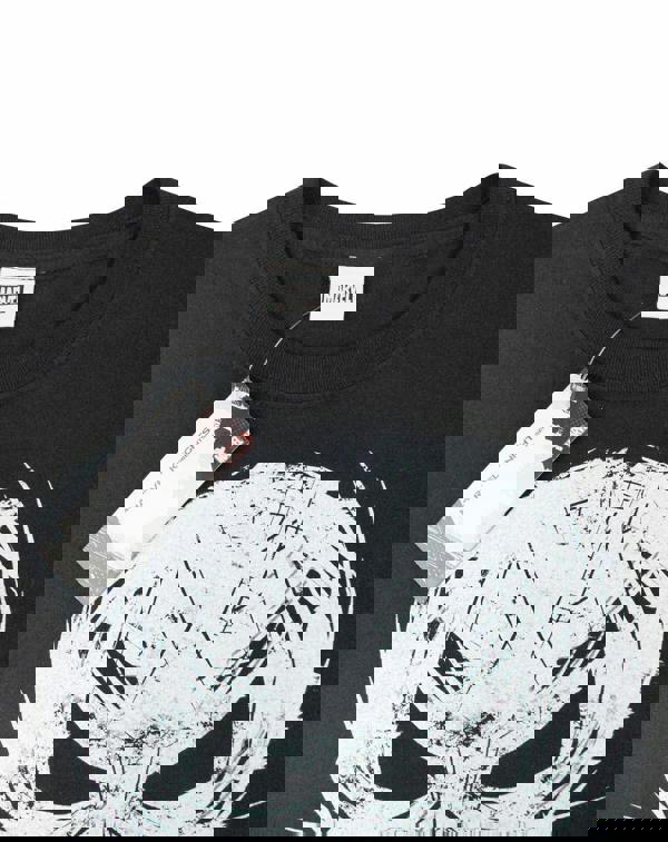 Marvel Mens Black Logo Short Sleeved T-Shirt