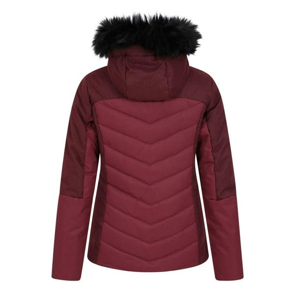 Mountain Warehouse Womens/Ladies Pyrenees II Padded Ski Jacket - Berry