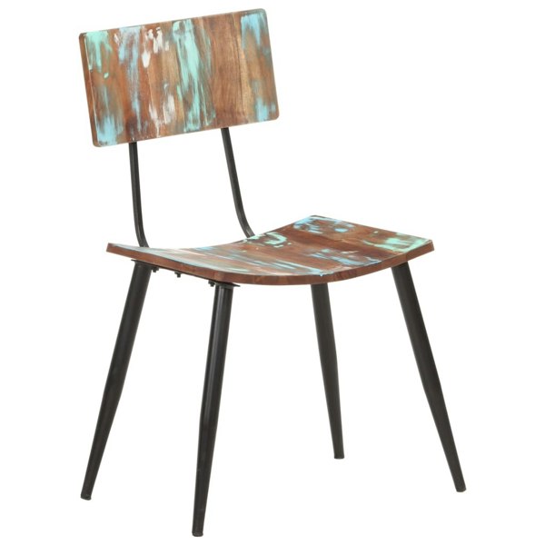 Berkfield Dining Chairs 2 pcs Solid Reclaimed Wood