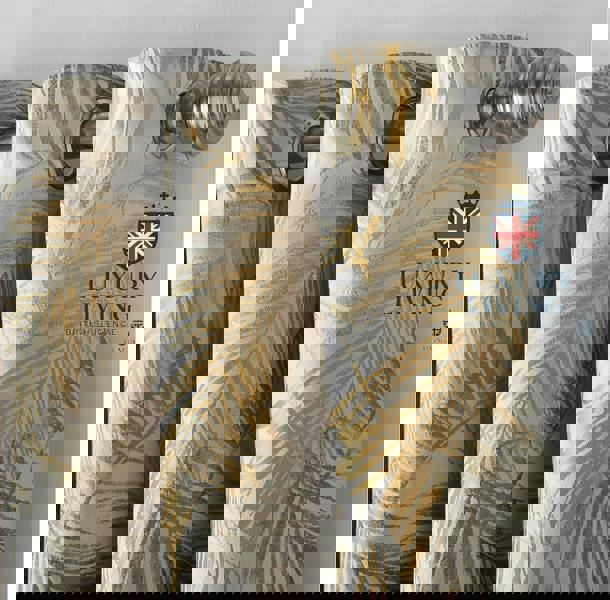 Luxury Living Luxury Fern Jacquard Ring Top Ready Made Curtains