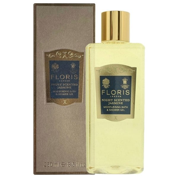 Floris Night Scented Jasmine Moisturising Bath & Shower Gel 250ml