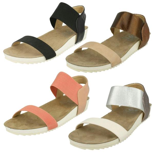 Down to Earth Ladies Down To Earth Flat Comfort Sandals