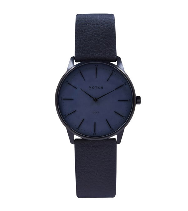 Votch Black & Gun Metal with Black Watch | Solar Classic