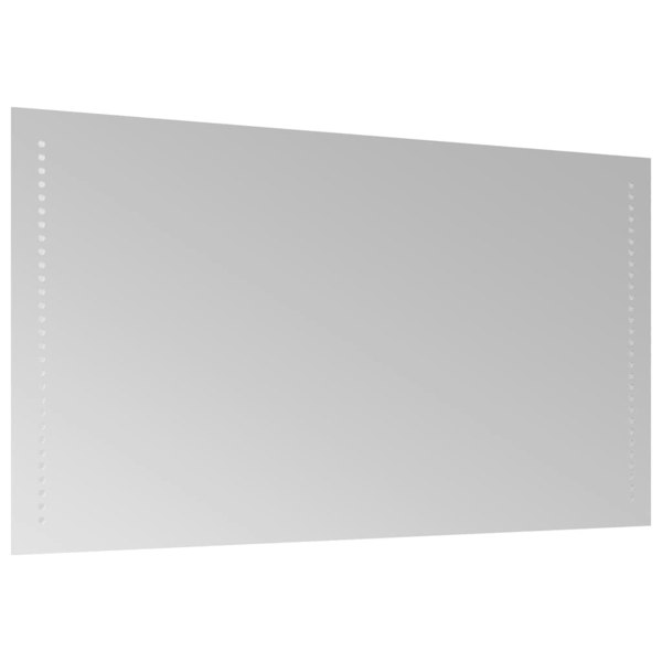 Berkfield LED Bathroom Mirror 90x50 cm