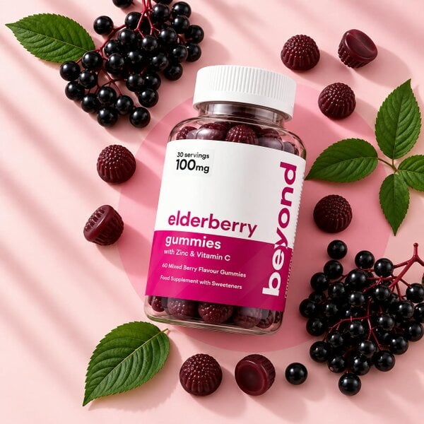 Beyond Shakers Elderberry Gummies