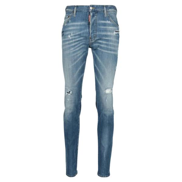 DSQUARED2 Cool Guy Jean Reinforced Distressed Effect Blue Jeans W28