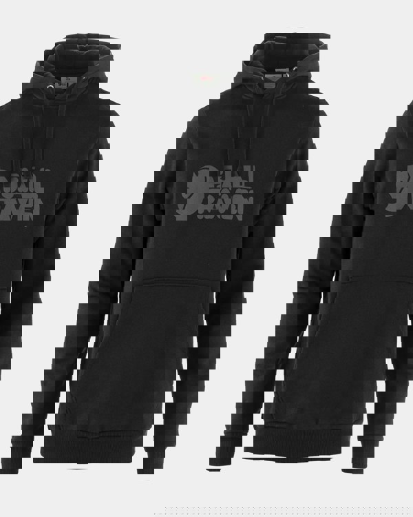 Fjallraven Logo Mens Hoodie - Black 550