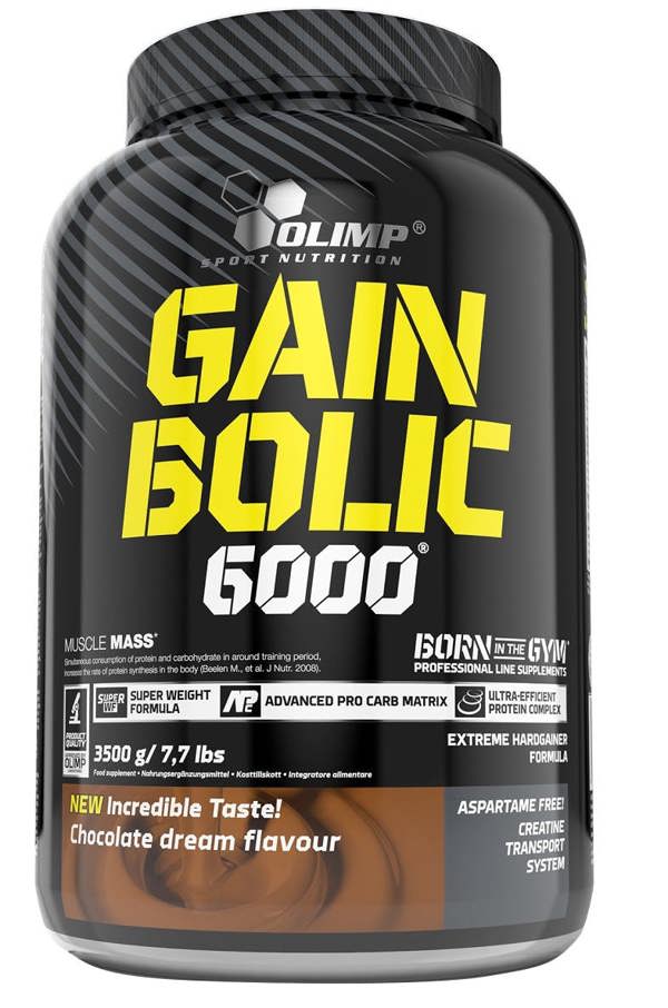 Olimp Nutrition Gain Bolic 6000, Strawberry - 3500g