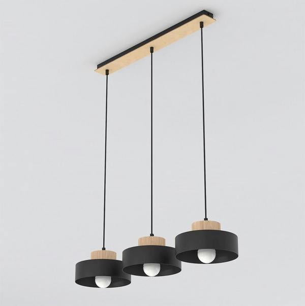 Emibig KIVI Pendant Lamp 3 x E27 Black