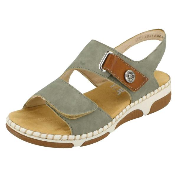 Rieker Ladies Rieker Strappy Summer Sandals 66280
