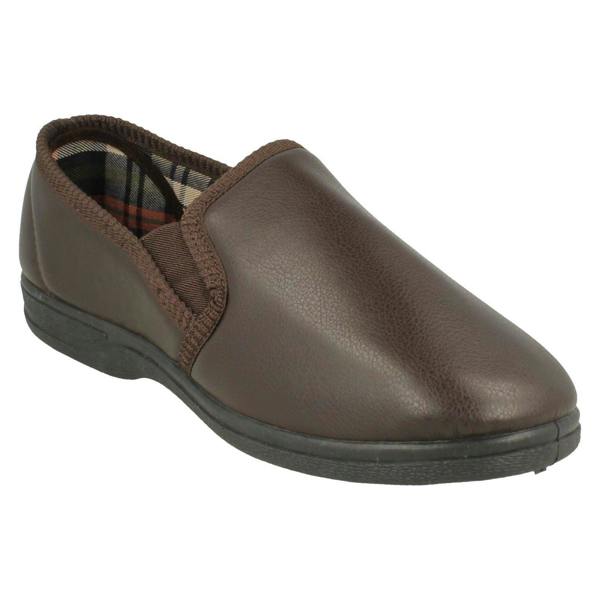 Rosebank Mens Rosebank Slip On Casual Slippers Anthony